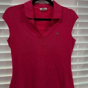 Lacoste Women's Pink Top